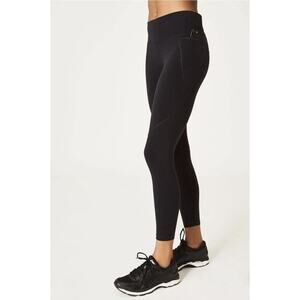 Sweaty Betty The Power Black 7/8 Workout Leggings Pocket 6 Yoga Athletic